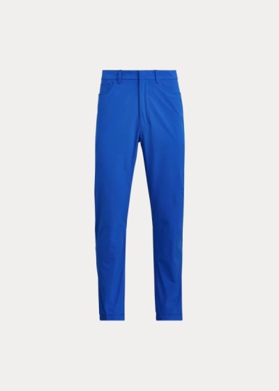 Pantalones Ralph Lauren Hombre Azul Rey Azules - Tailored Fit Stretch - HUMVD9436